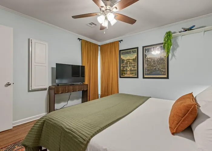 Retro 2br King Bed Pet-friendly Tu Expo